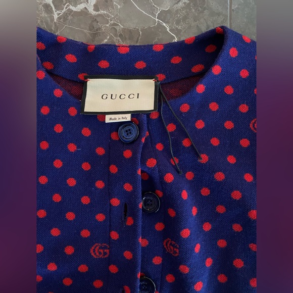 GUCCI- 2020 Polka Dot Sweater - never worn - Picture 6 of 7